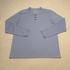 Men’s Fair Harbor The Seabreeze Henley Long Sleeve Tee | Size XL